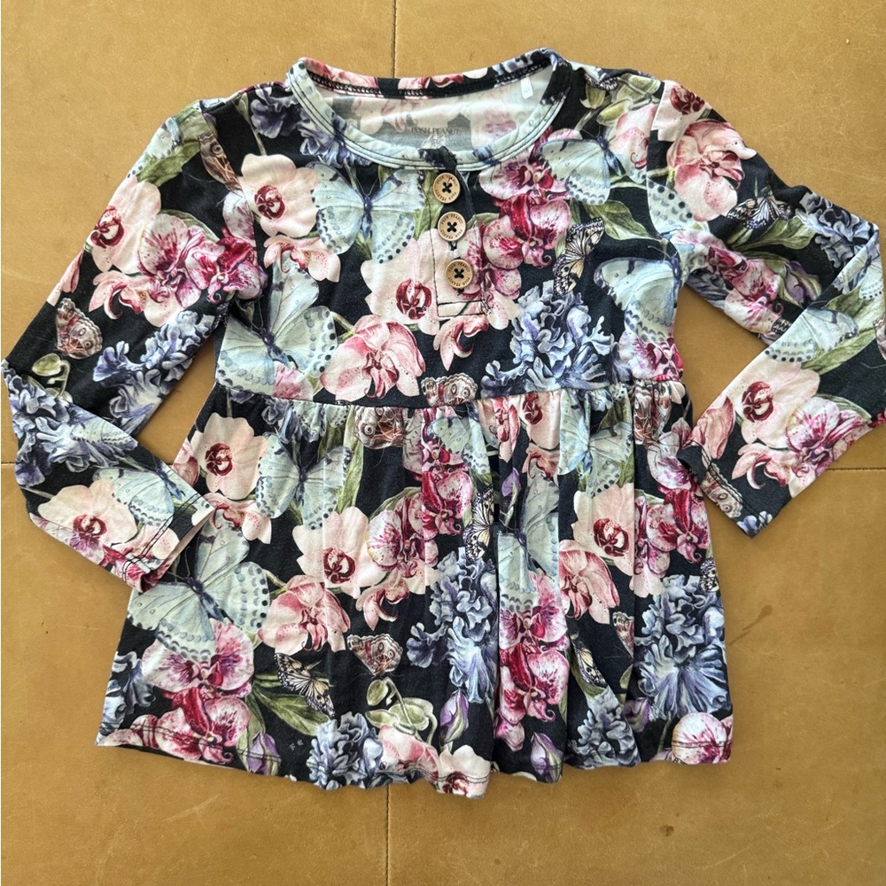 Posh Peanut Viscose Bamboo Top 3T